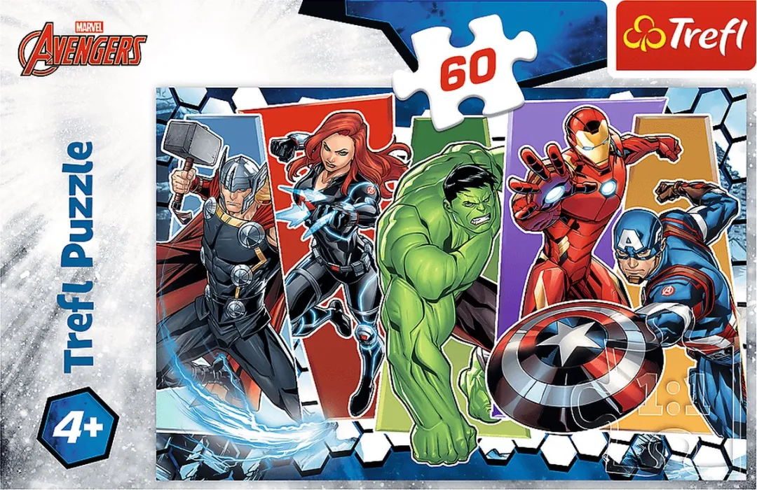 Trefl Marvel Avengers Puzzle 1000 Stuks - Multicolor