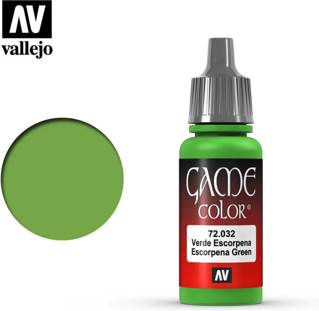 Vallejo Game Color Scorpy Green Acrylverf 18ml