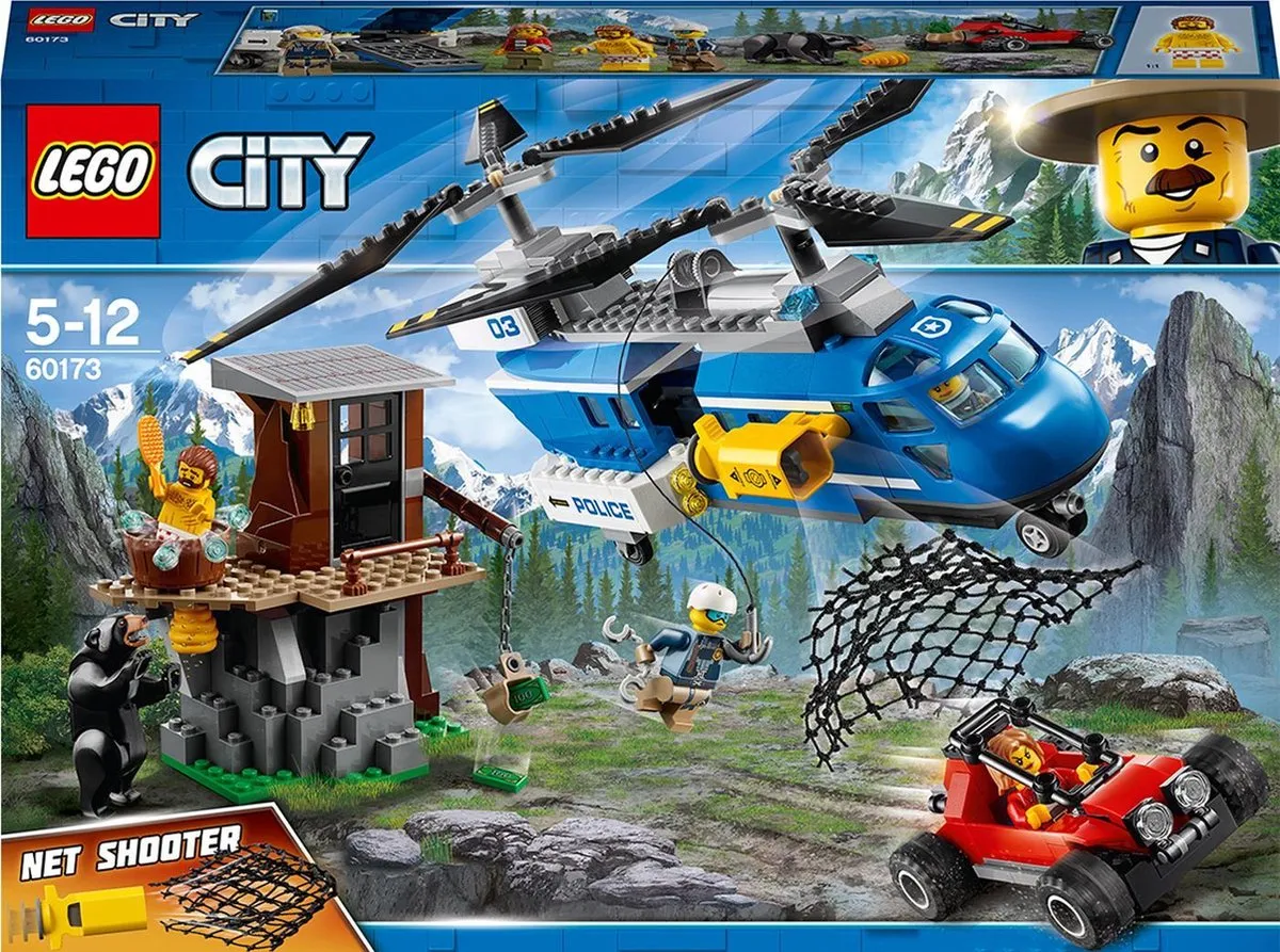 LEGO City Bergpolitie Bergarrestatie 60173