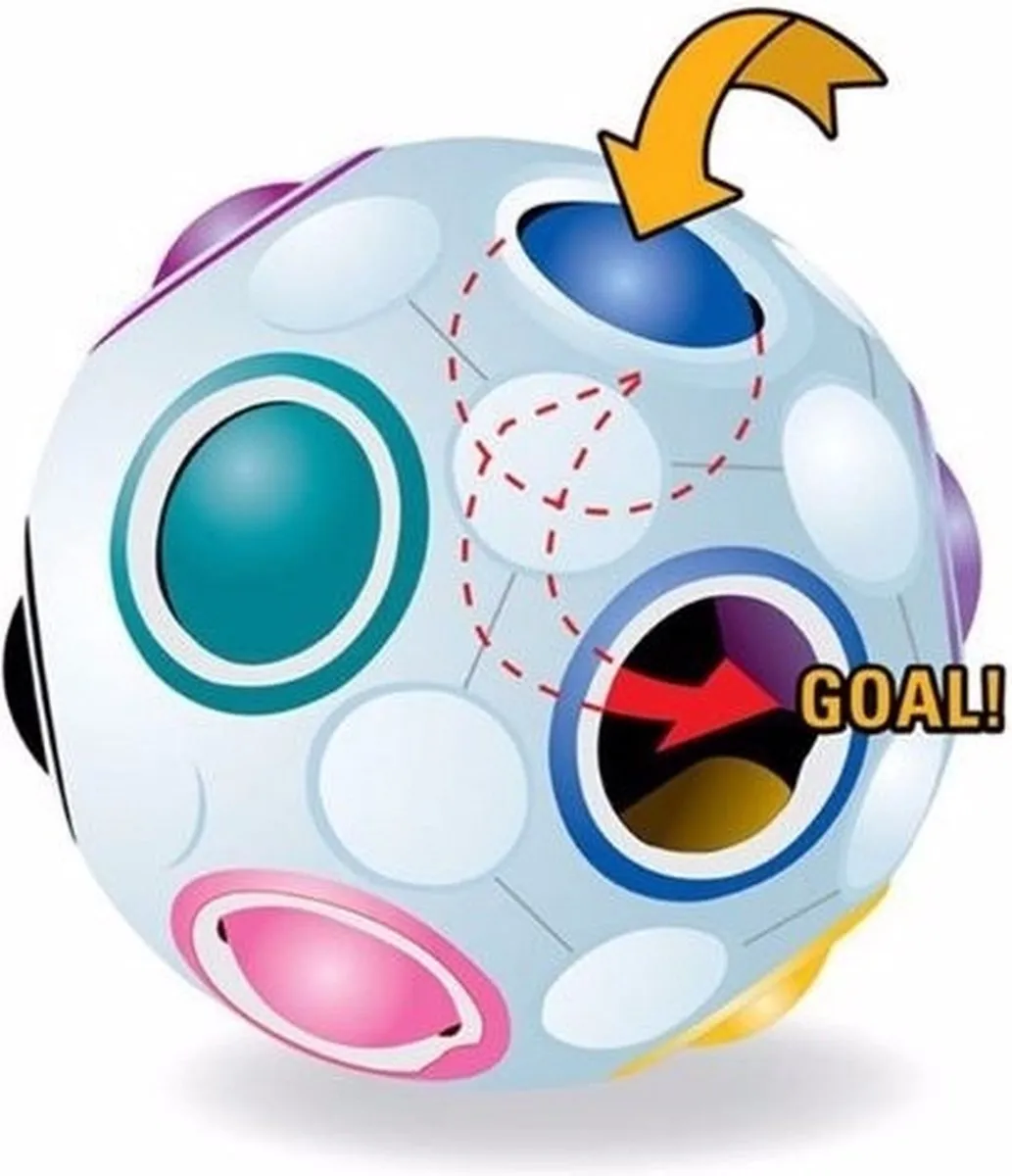Clown Games Rainbow Ball - 0896142
