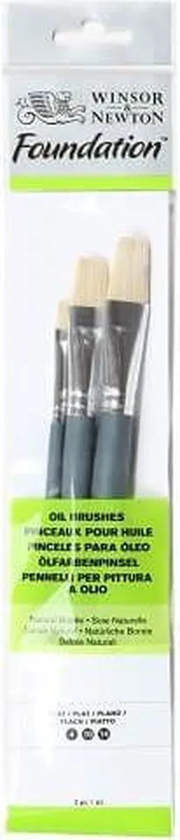 Winsor & Newton Foundation Olieverf Penselen