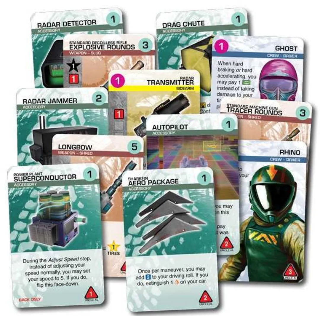 Steve Jackson Games Car Wars Uncle Al's Upgrade Pack - Uitbreiding Bordspel