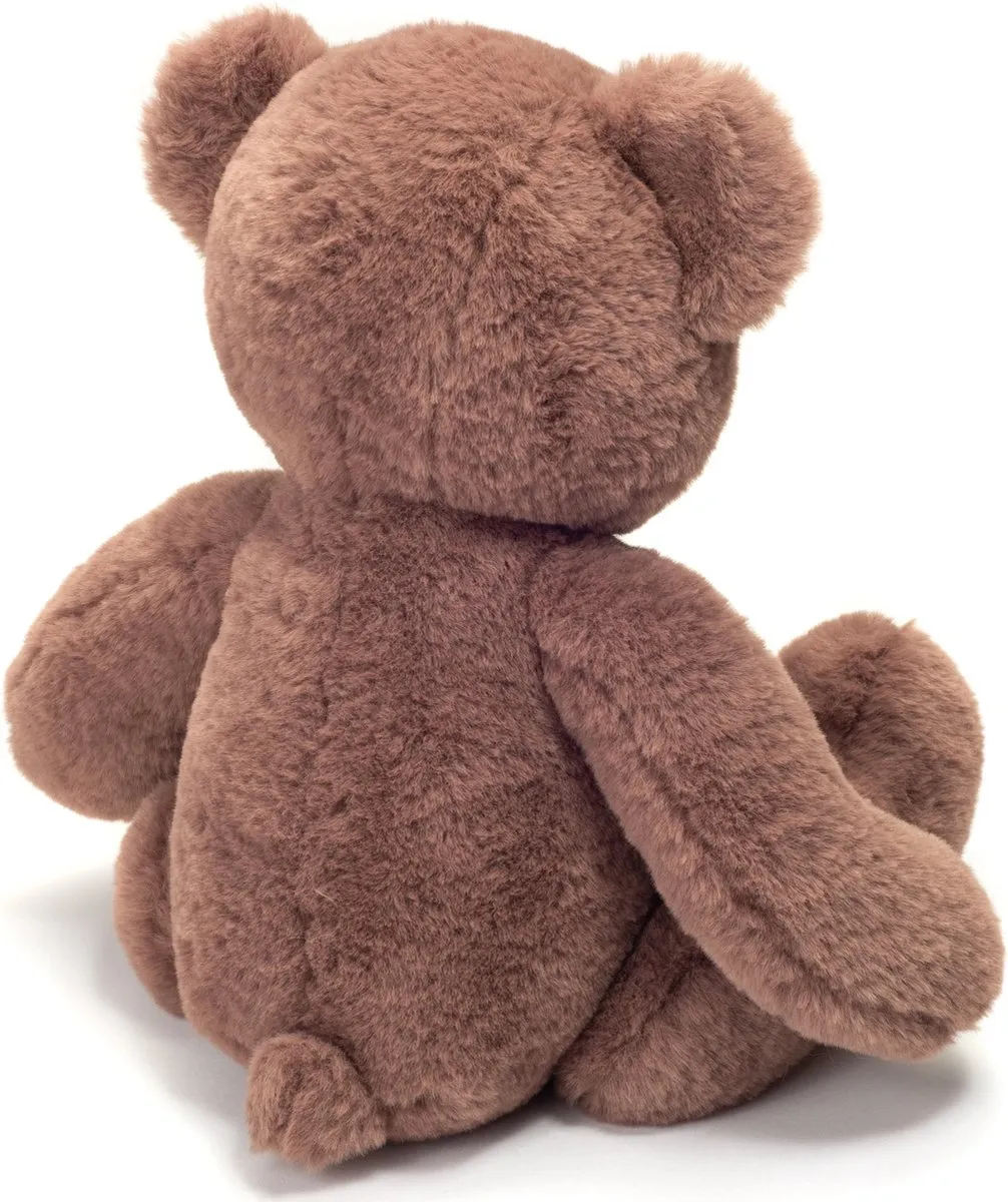 Hermann Teddy Knuffeldier beer Mikai - zachte pluche stof - premium kwaliteit knuffels - bruin - 40 cm - Beren