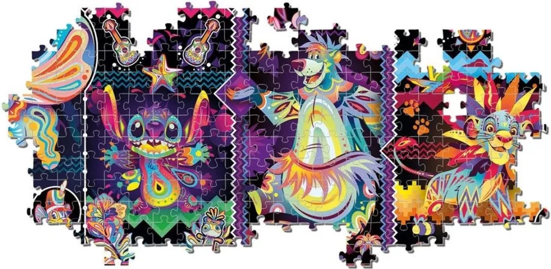 Clementoni Panorama Prinsessen Puzzel 1000 Stuks - Multi Kleur