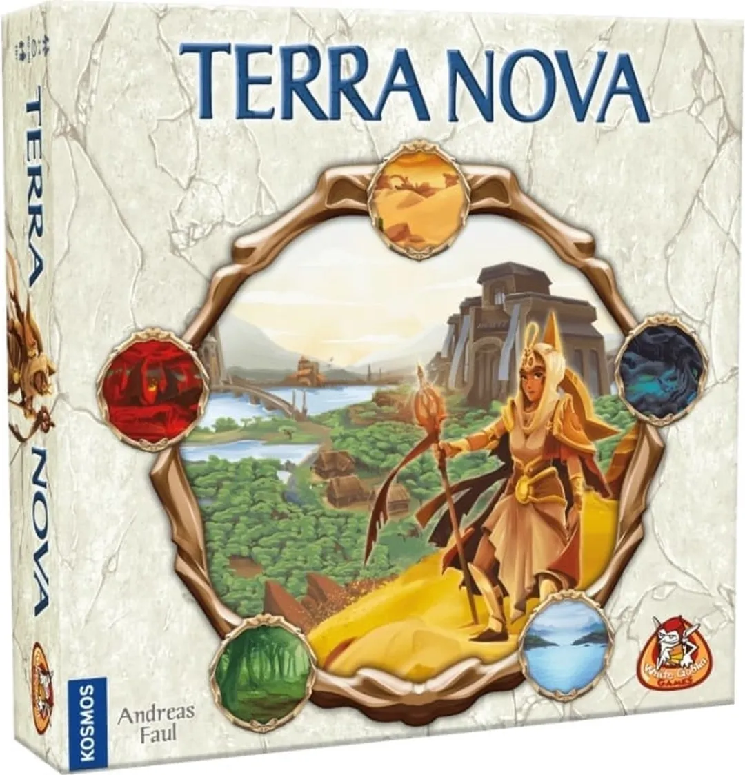 White Goblin Games - Terra Nova - familiespel - 2 tot 4 spelers spelers - 60 minuten - Vanaf 10 jaar