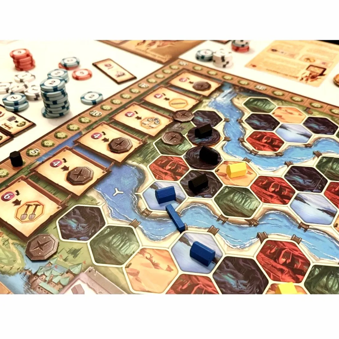 White Goblin Games - Terra Nova - familiespel - 2 tot 4 spelers spelers - 60 minuten - Vanaf 10 jaar