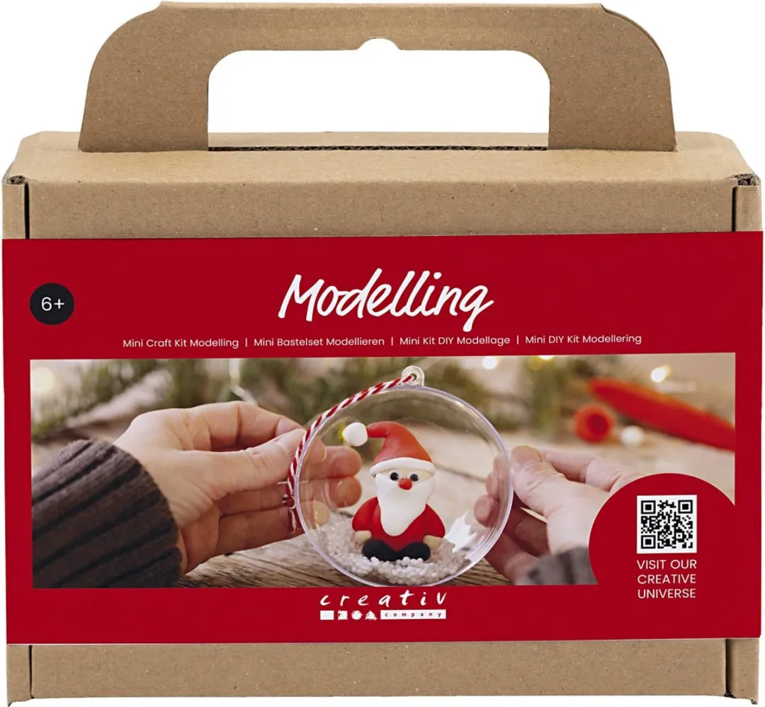 Creativ Company Mini Hobbyset Kerstbal Kerstman