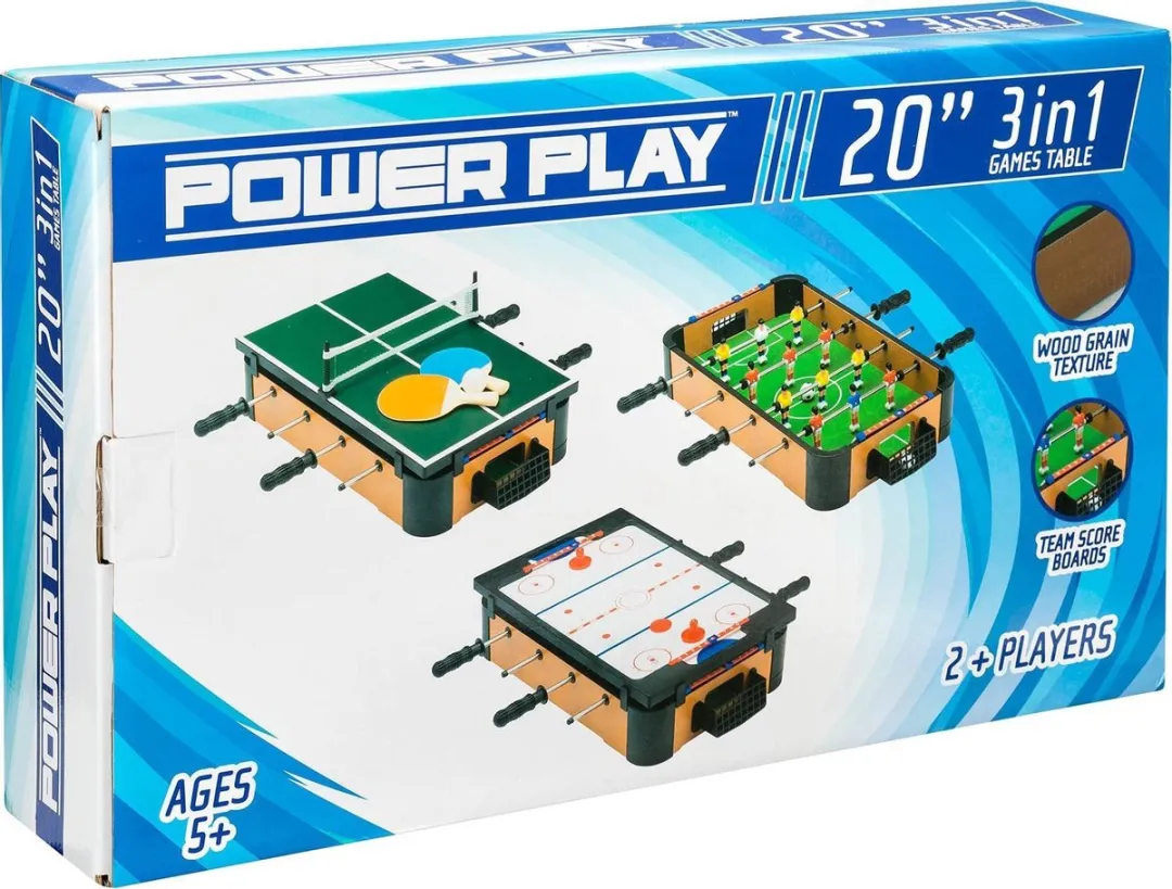 Toyrific 3-in-1 Speeltafel - Meerkleurig