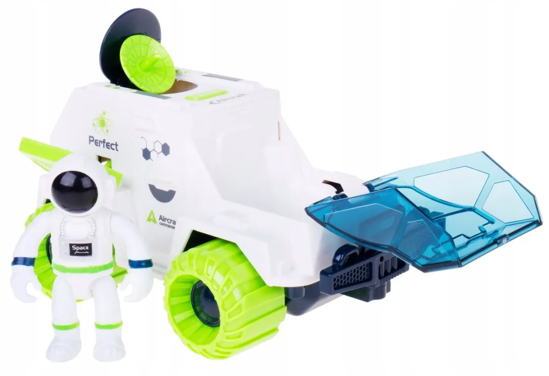Kosmos Ruimtevoertuig 16,5cm Maanrover met Astronaut