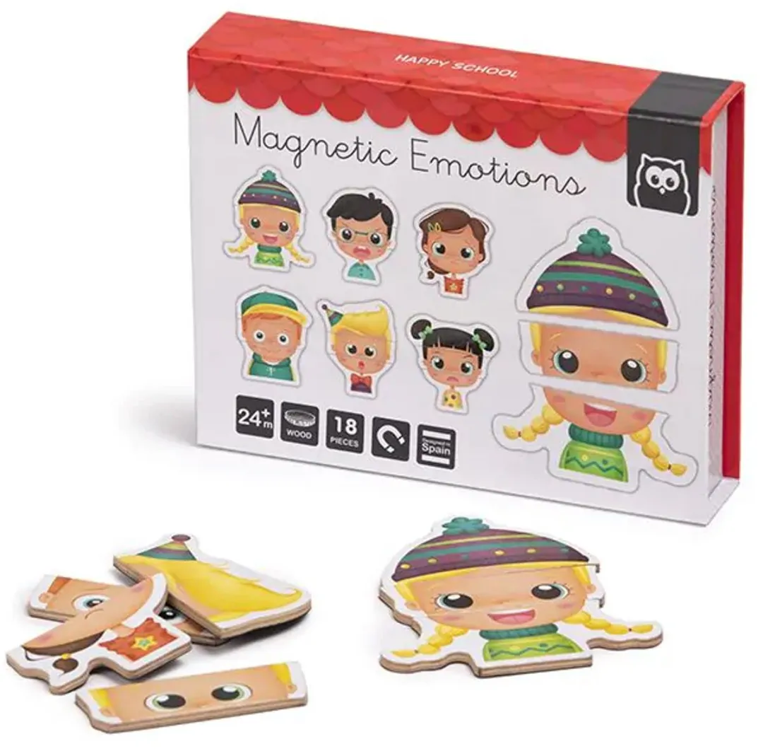 Eurekakids Magnetische Figuren Emoties 18-delig