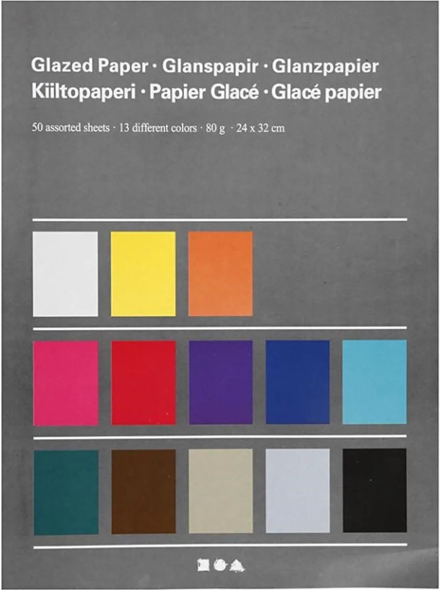Creativ Company Glanspapier Unikleurig 24x32cm
