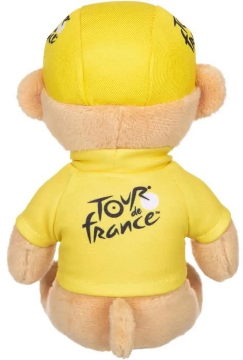 Pluche - GIPSY TOYS - Tour De France - GELE TRUI BEER 24 CM