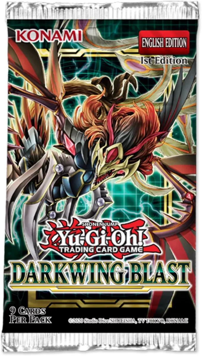 Yu-Gi-Oh! Darkwing Blast Booster