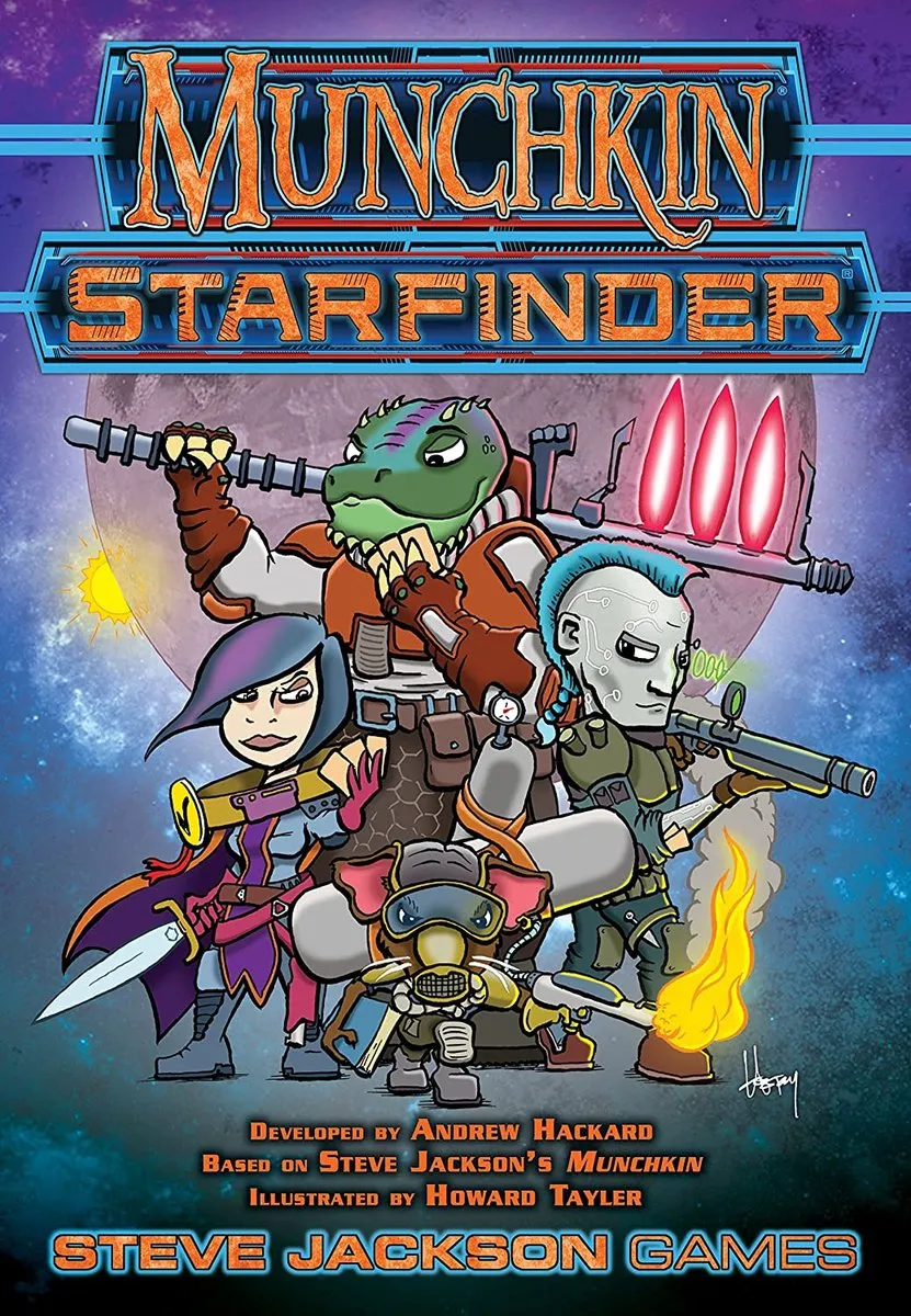 Steve Jackson Games Munchkin Starfinder Kaartspel - 3-6 Spelers