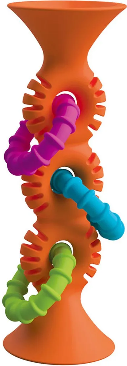 Fat Brain Toys Squigs Loops Rammelaar 13cm - Blauw