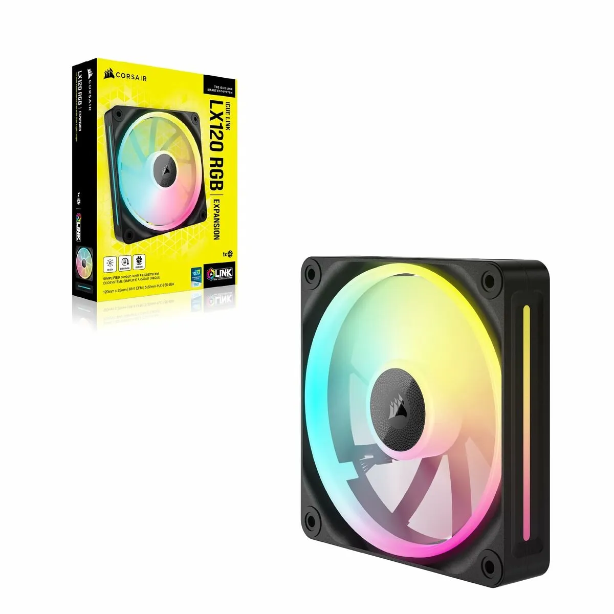 Corsair CO-9051025-WW Koelsysteem - 12cm Ventilator Zwart - afbeelding 6 van 6