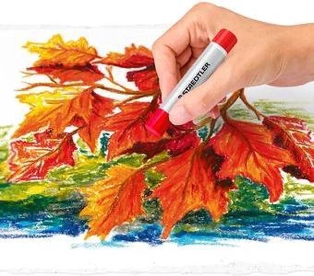 STAEDTLER Design Journey - oliepastels 11 mm - set 24 kleuren