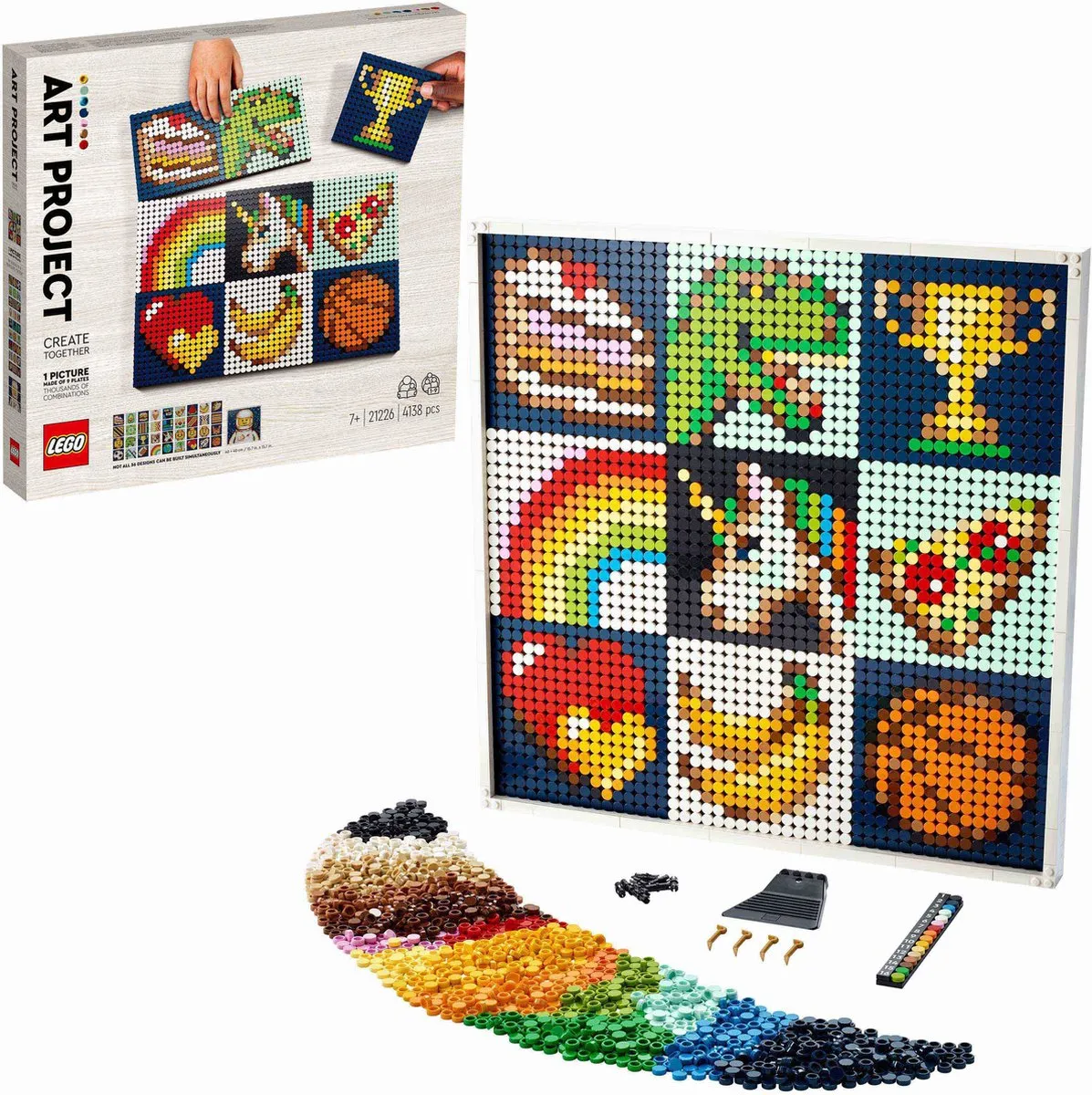 LEGO Art 21226 Kunstproject - 4138 Stukken - Multicolor - afbeelding 6 van 6