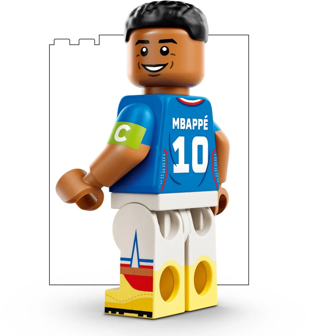 LEGO Editions Kylian Mbappé Voetbalhoogtepunten 43013 - 490 Stukken