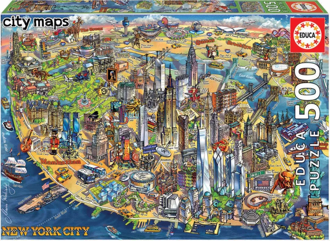 Educa New York Puzzel 500 Stuks