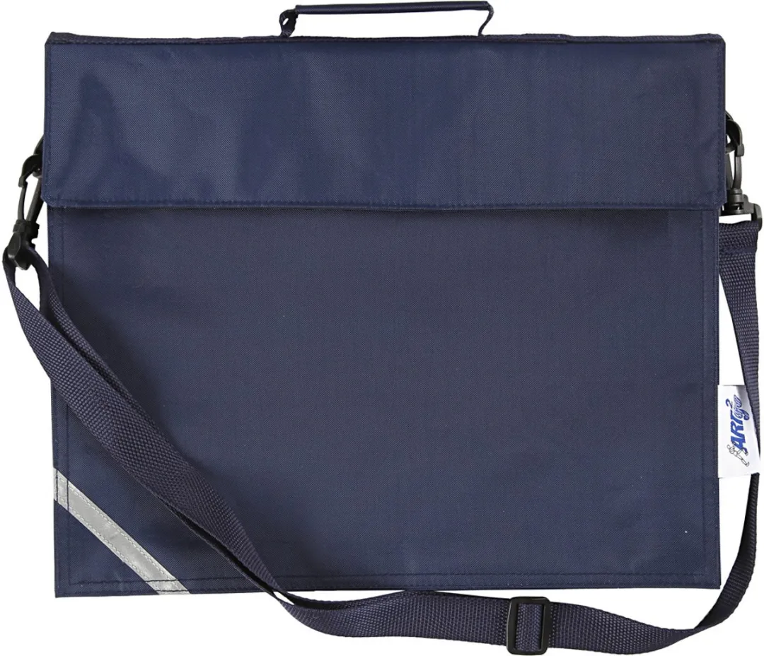 Creativ Company Schooltas 36x31x6cm - Donkerblauw