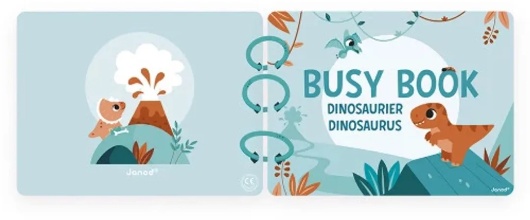 Janod Dino Bezig Boekje Nederlands/Duits