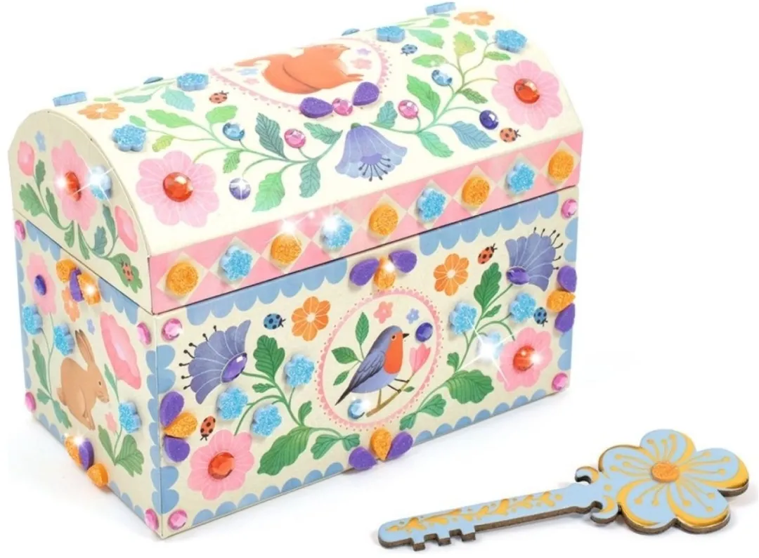 Djeco Mozaïek Knutselset Précieux Trésors - Multicolor - afbeelding 2 van 6