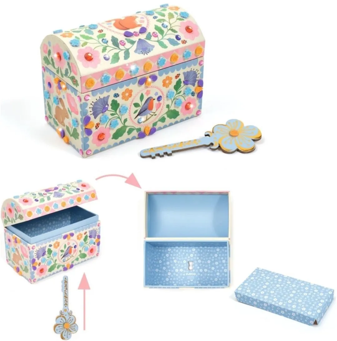Djeco Mozaïek Knutselset Précieux Trésors - Multicolor - afbeelding 4 van 6