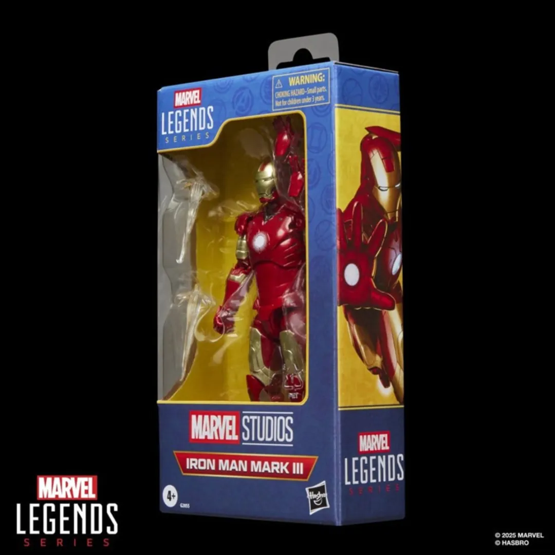 Hasbro Marvel Legends Iron Man Mark III HASG2055 - Action Figure 15cm - Multicolor