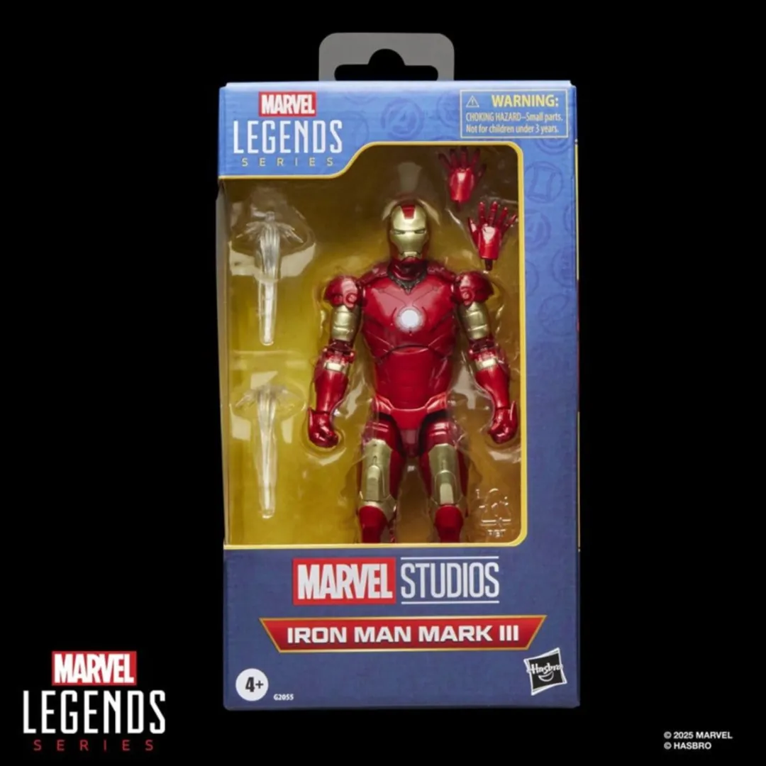 Hasbro Marvel Legends Iron Man Mark III HASG2055 - Action Figure 15cm - Multicolor