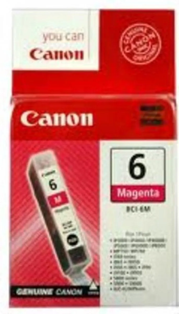Canon BCI-6M Magenta Inktcartridge - 13ml