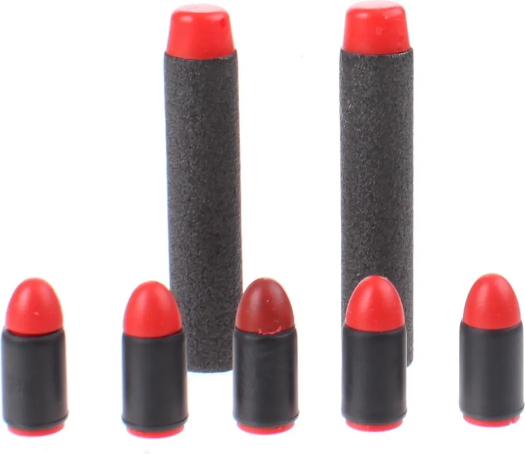 Toi-Toys Black Series Munitieset 30-delig - Zwart/Rood
