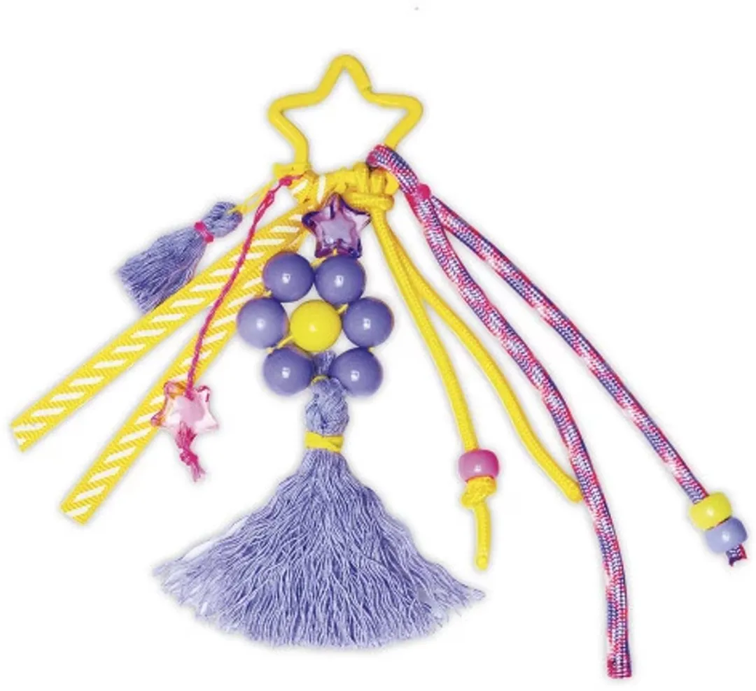 Janod Atelier Bijoux Tassen Bedeltje Maken - Multikleur - 6 Stuks
