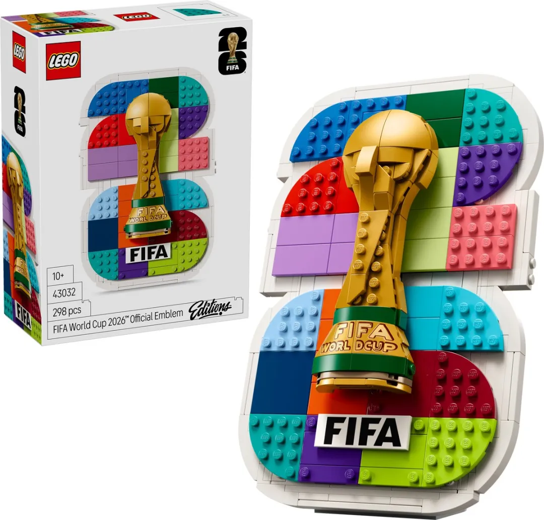 LEGO FIFA World Cup 2026 Logo Bouwpakket 298 Stukken - Meerkleurig - afbeelding 2 van 6