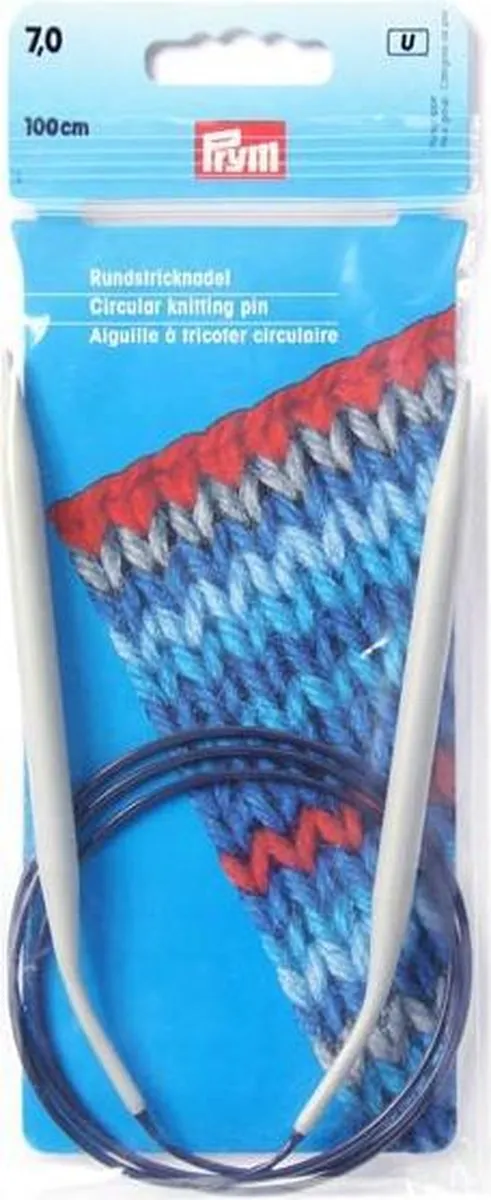 Prym Rondbreinaald ALU 100cm 7,00mm - Grijs