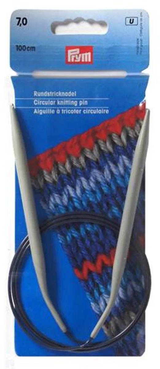 Prym Rondbreinaald ALU 100cm 7,00mm - Grijs