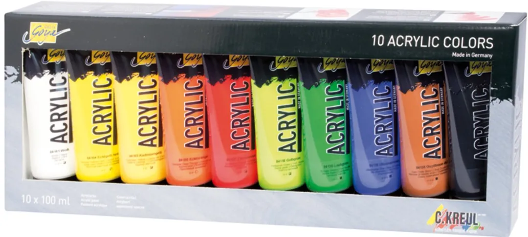 Kreul Solo Goya Acrylverf Set 10x100ml