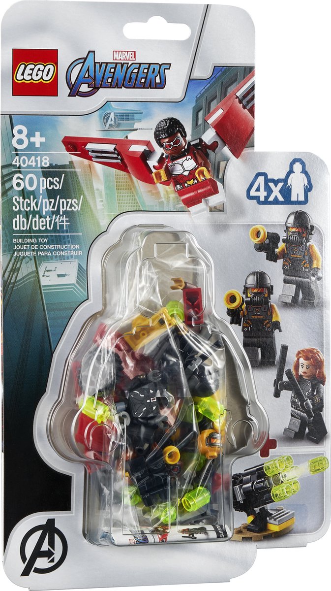 LEGO Marvel Super Heroes Falcon & Black Widow duoteam - 40418