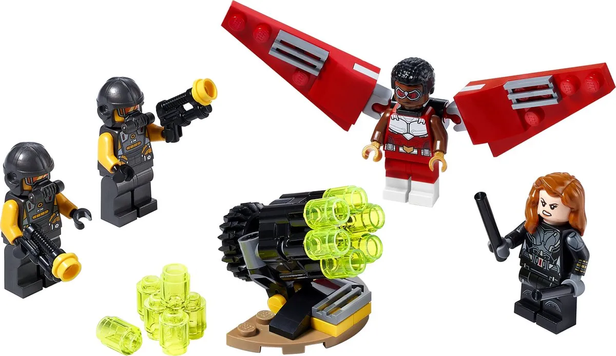 LEGO Marvel Super Heroes Falcon & Black Widow Duoteam 40418 - 4 Minifiguren