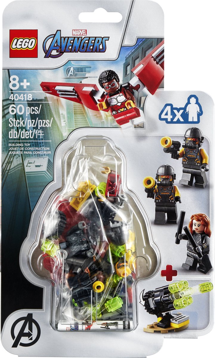 LEGO Marvel Super Heroes Falcon & Black Widow duoteam - 40418