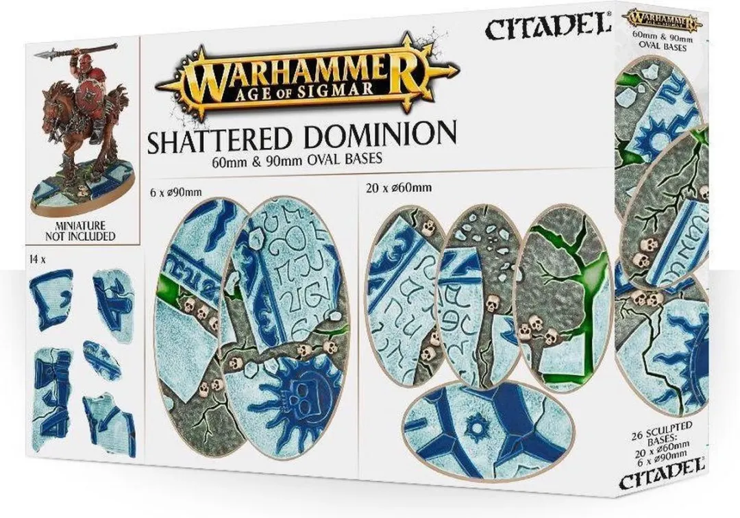 Games Workshop Age of Sigmar Shattered Dominion Bases