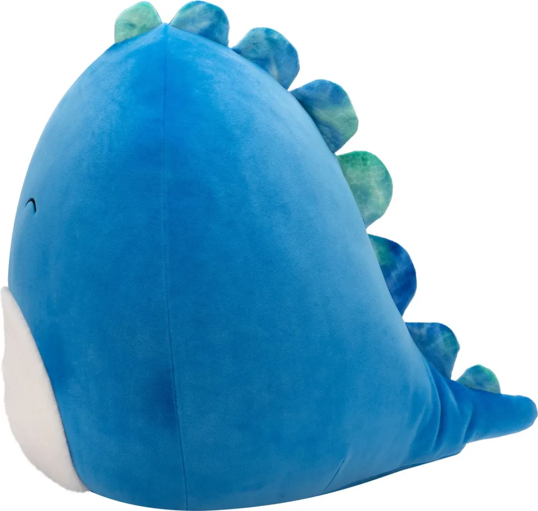Squishmallows Brody Donkerblauwe Dino 40cm - Beige Buik