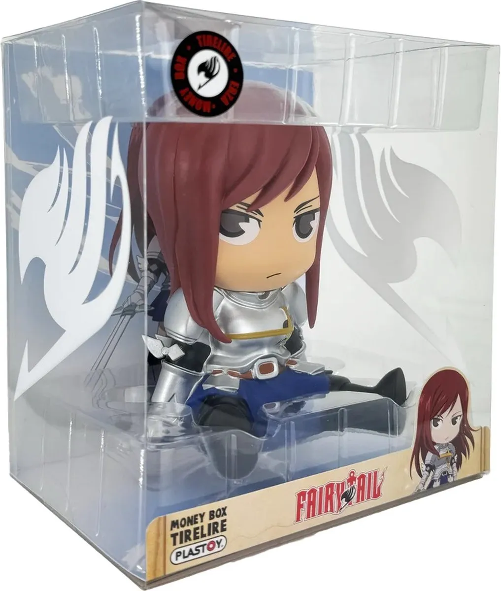 Plastoy Fairy Tail Erza Spaarpot - Veelkleurig