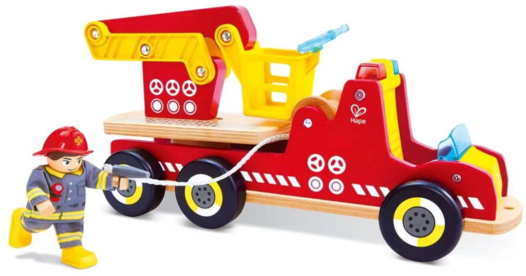Hape Brandweerauto Multicolor