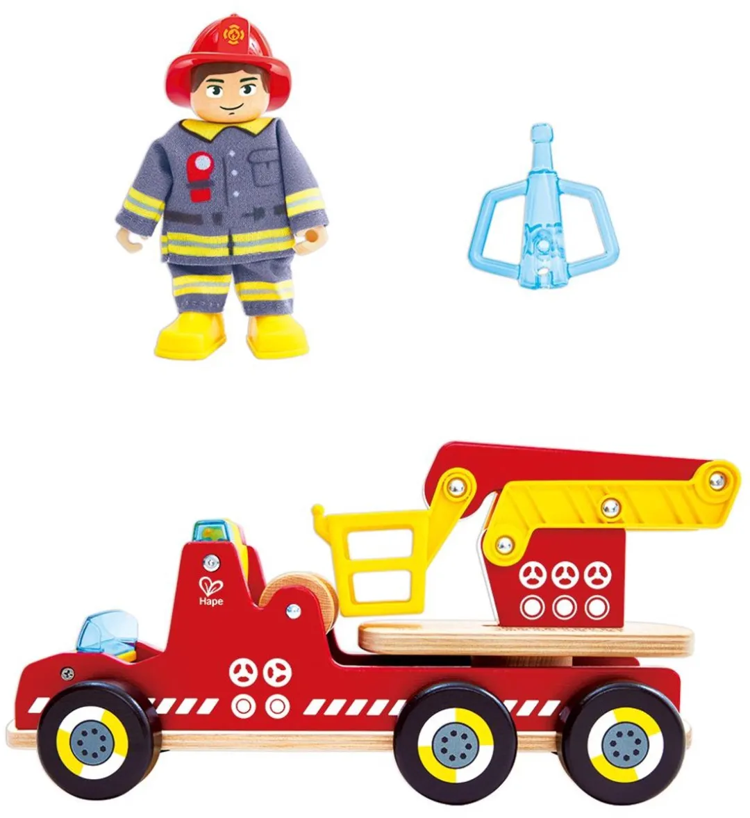Hape Brandweerauto Multicolor - MPN 6943478056244