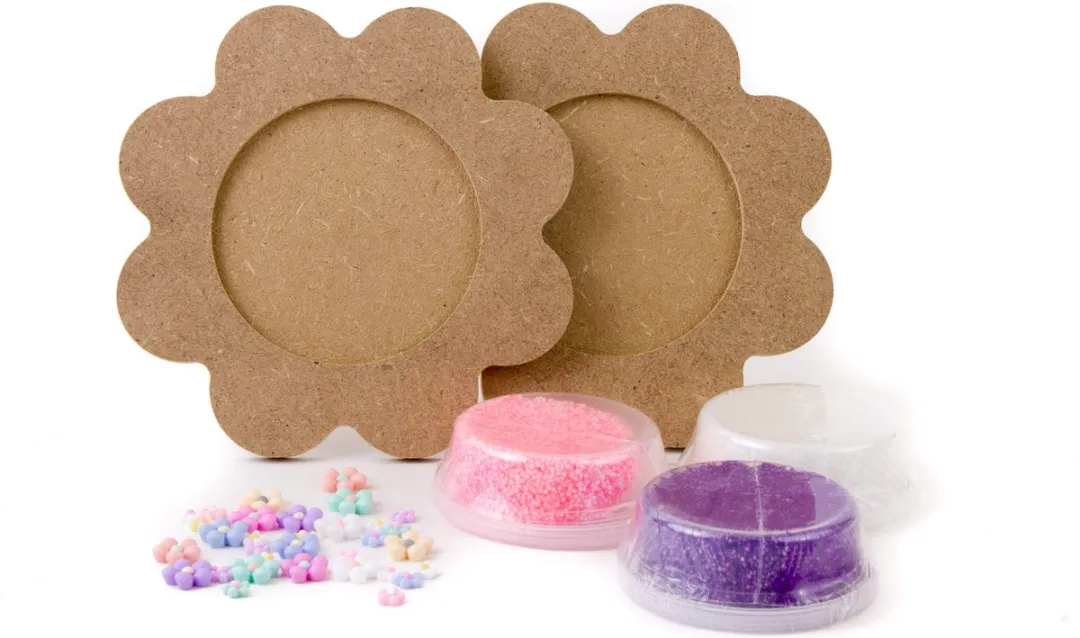 Foam Clay Bloemen Fotolijst Knutselpakket