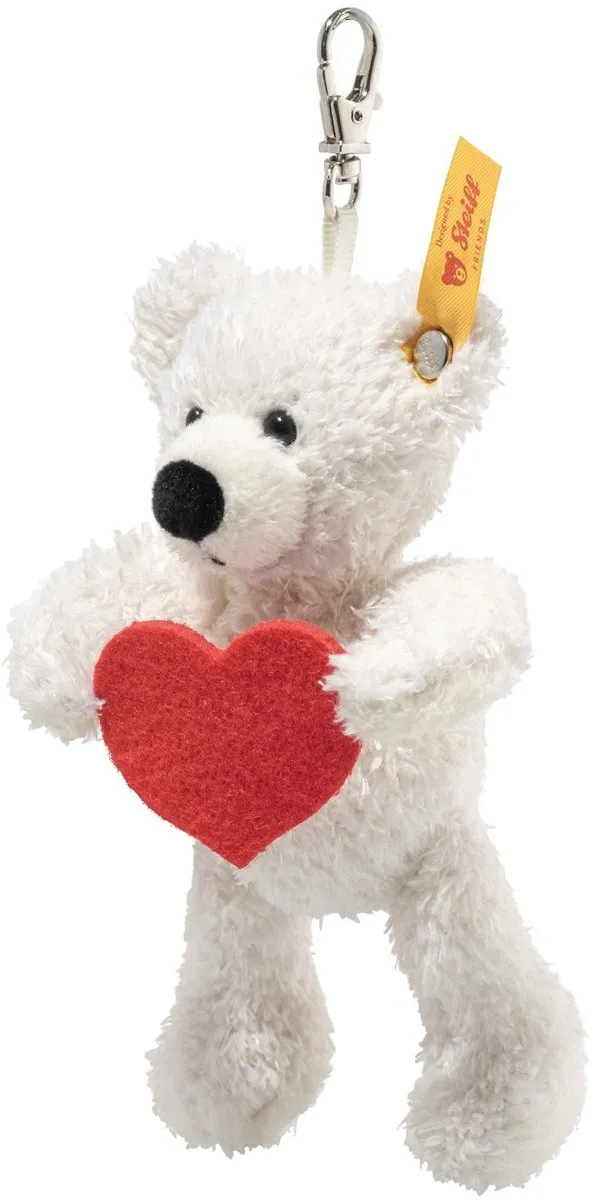 Steiff Lotte Teddy Bear Pendant 12cm - Wit