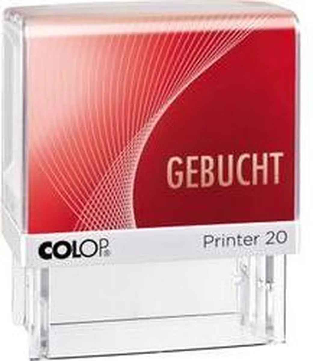 Colop Tekststempel 100672 Rood 38x14mm