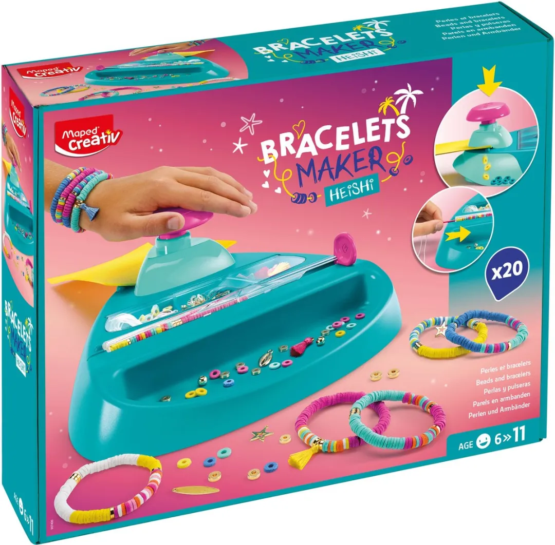 Maped Parelsieradenmachine - 4 Kleuren