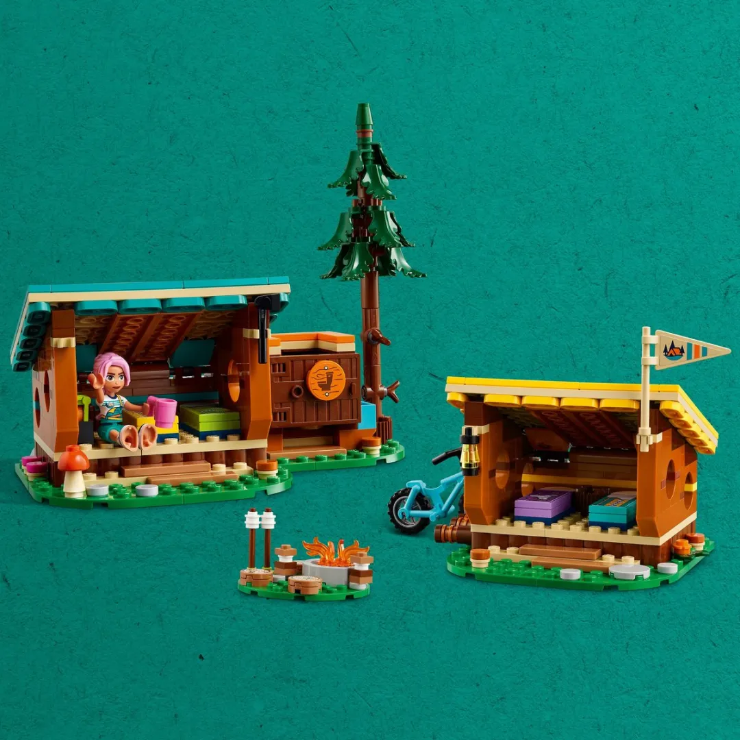 LEGO Friends Avonturenkamp Boshutten 42624 - 3 Minifiguren